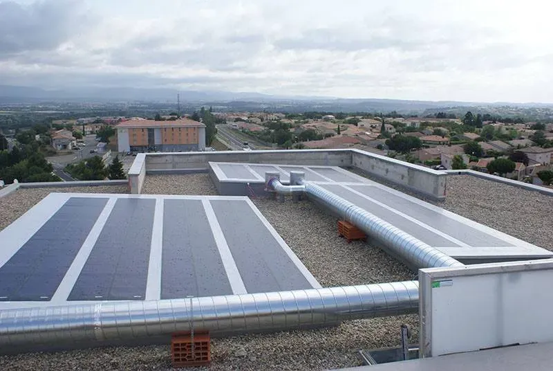 Support photovoltaiques à Villemoustaussou
